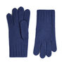 Men’s blue gloves